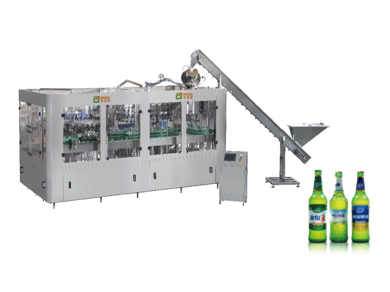 Beer Filling Capping 3-In-1 Unit Machine