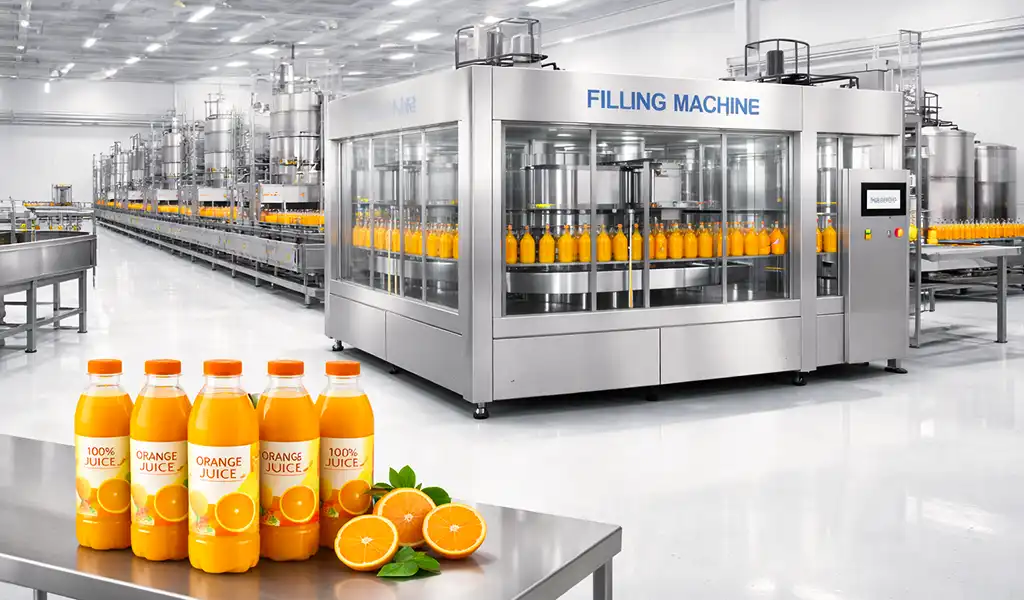 100%NFC Juice Production Line
