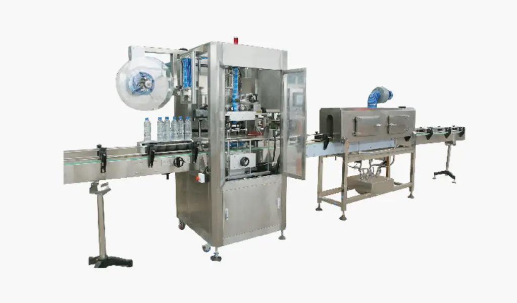 Auto Sleeve Label Machine
