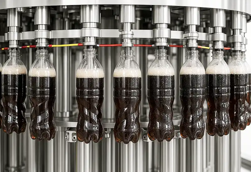 Carbonated filling machine
