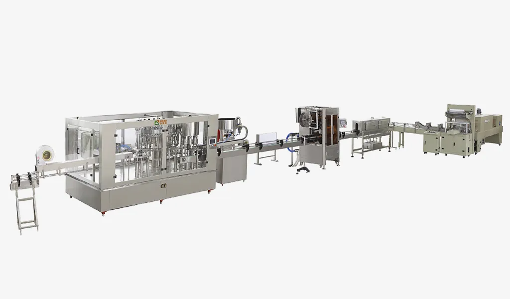 Full Automated Water Bottle Line