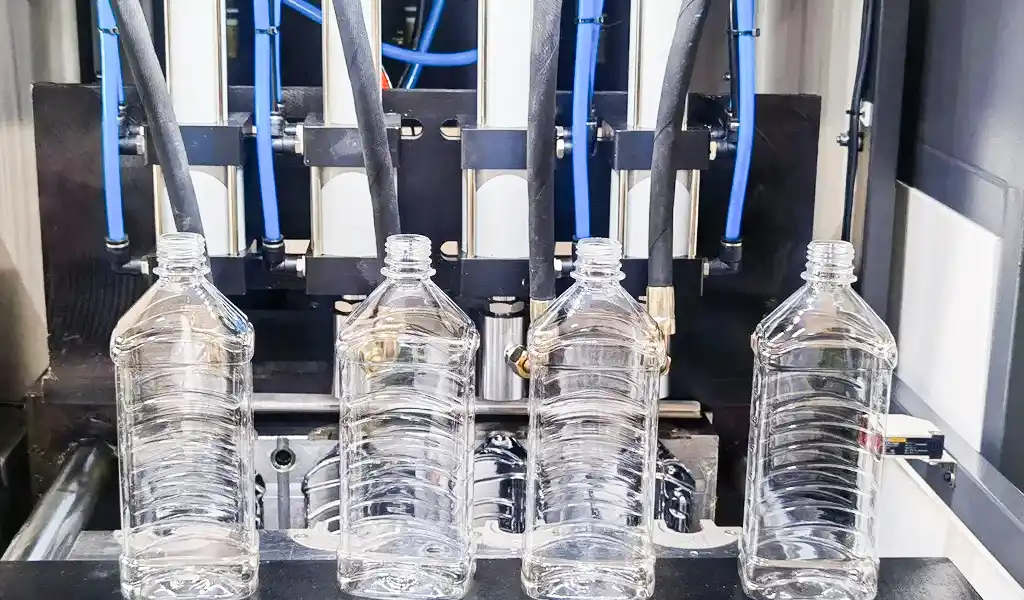 PET bottle blowing system