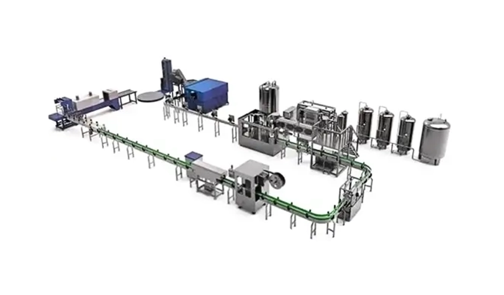 Small-Scale Water Bottle Plant