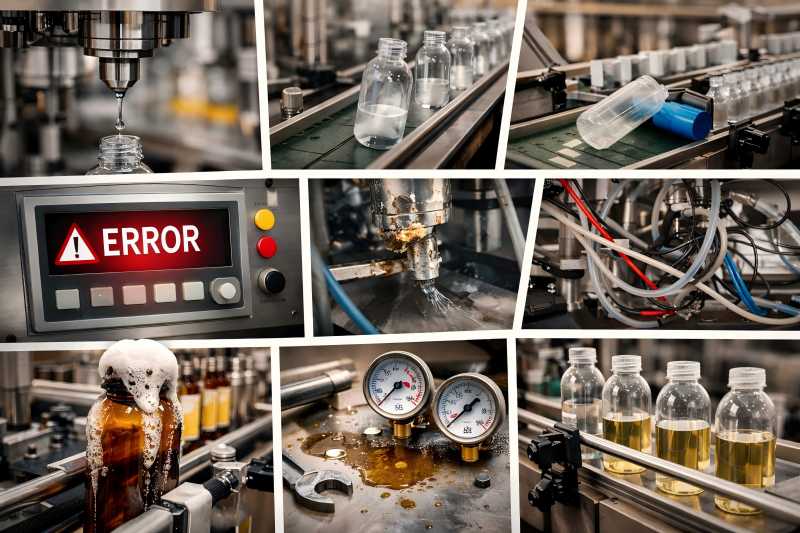 Top 10 Filling Machine Problems and Troubleshooting Tips