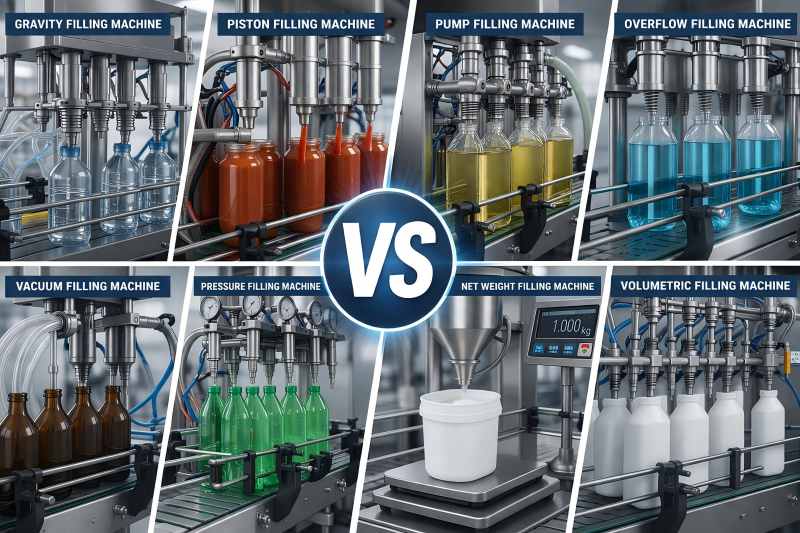 Types of Industrial Filling Machine