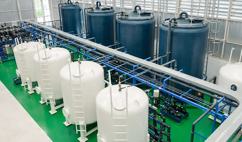 Water Treatment System of water bottling line