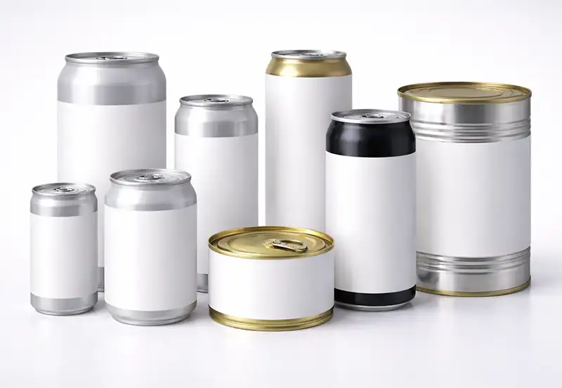 cans labeling machine