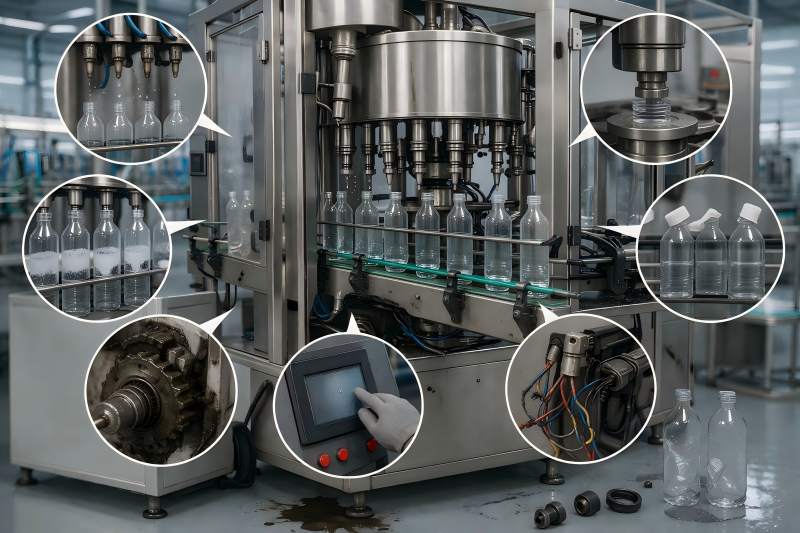 Common Problems in Monoblock Filling Machines