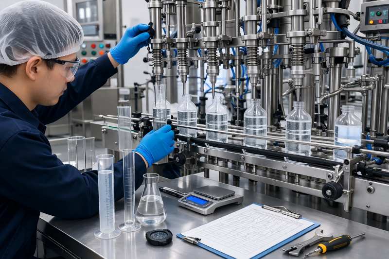 How to Calibrate a Monoblock Filling Machine for Accuracy