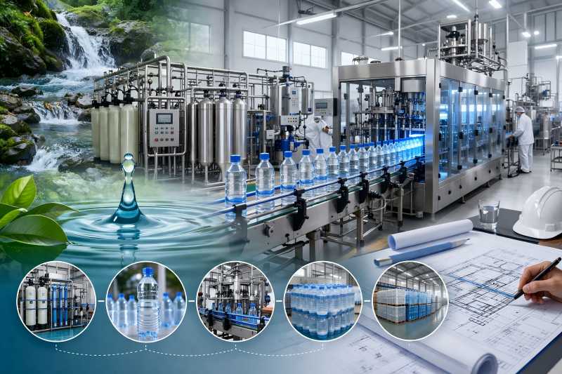 How to Start a Bottled Water Plant