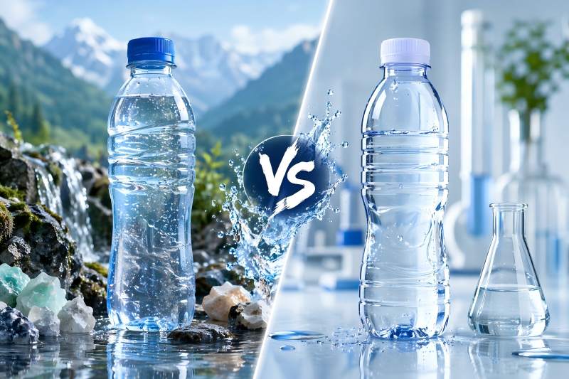 Mineral vs Pure Water