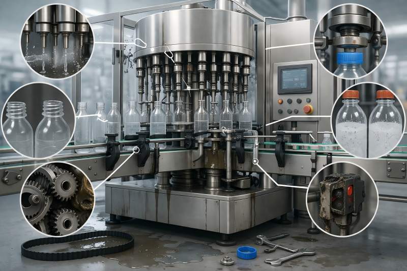 Common Problems in Monoblock Filling Machines and How to Fix Them - Brenu
