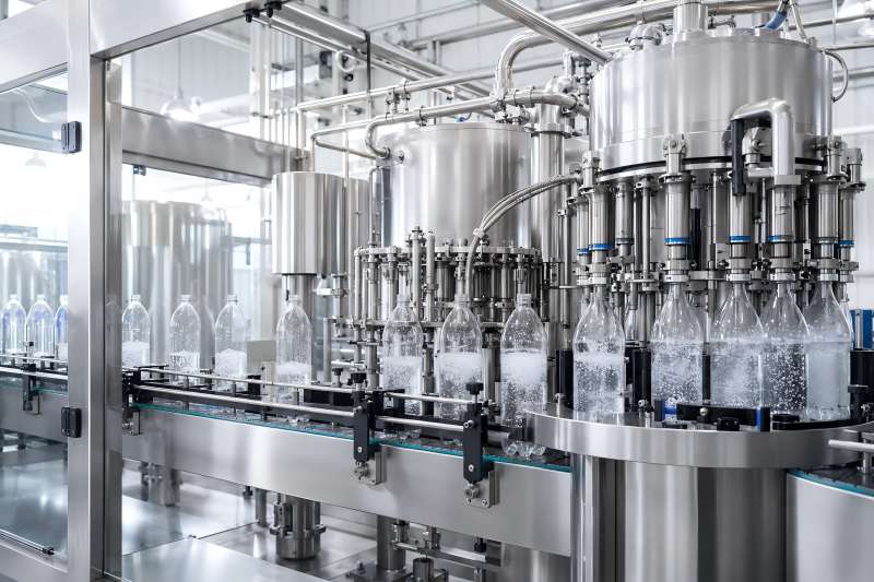 Carbonated Drink Monoblock Filling Machine