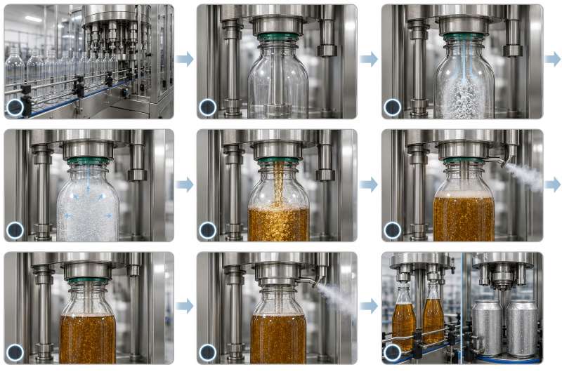 How Does an Isobaric Filling Machine Work