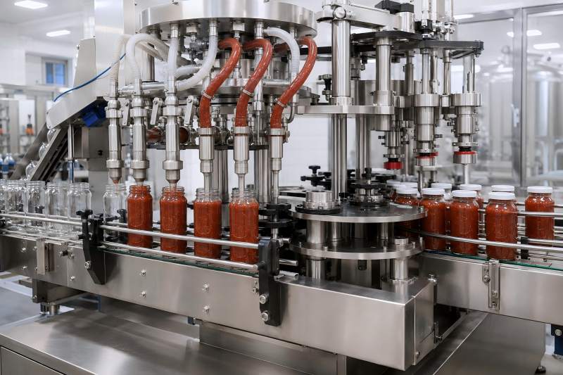 Sauce Monoblock Filling Machine