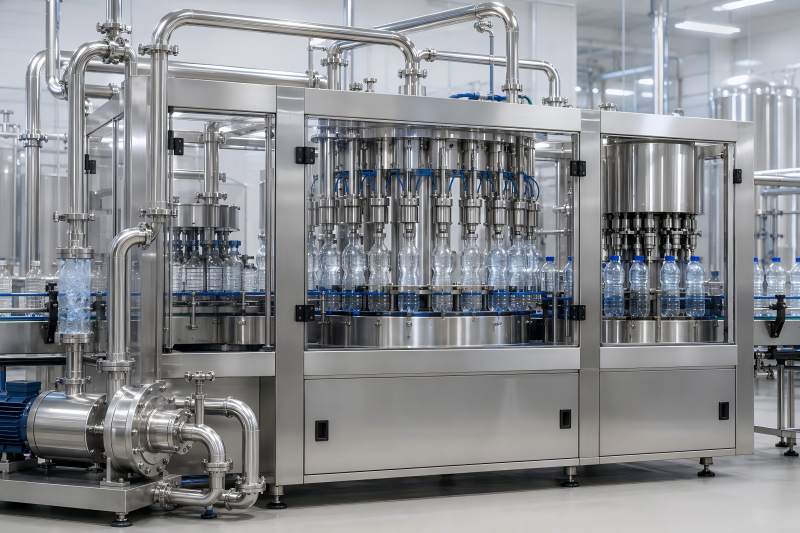 Water 3 in 1Monoblock Filling Machine