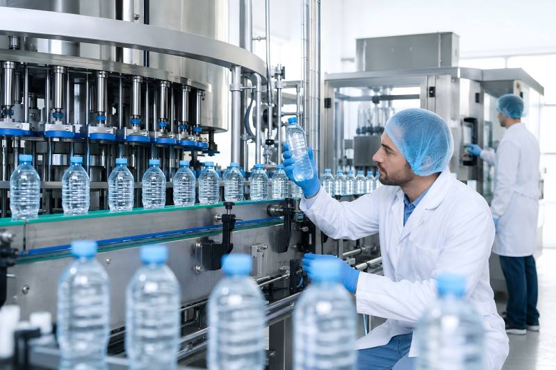 Poor Capping Quality of water bottling line