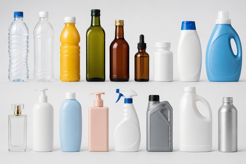 Bottles Can Be Labeled by an Automatic Labeling Machine