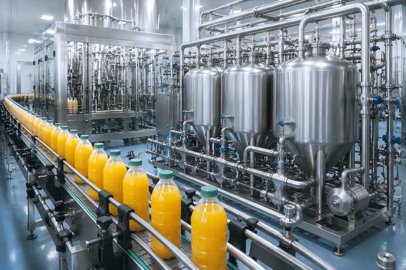 CIP Important for Juice Filling Lines