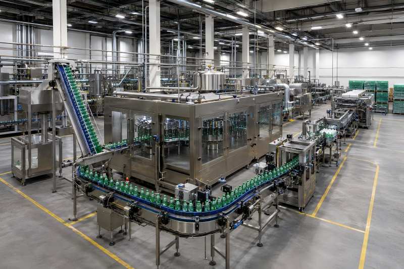 How Much Space Does a Carbonated Drink Filling Line Require