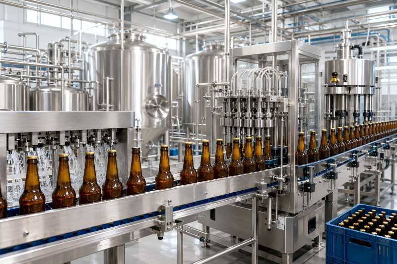 How a Complete Beer Filling Line Works