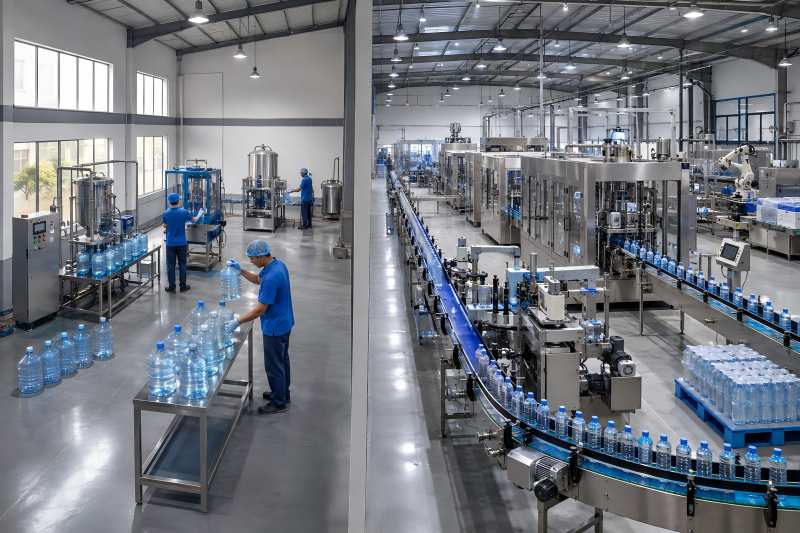 New Filling Line vs Upgrading an Existing Bottled Water Line