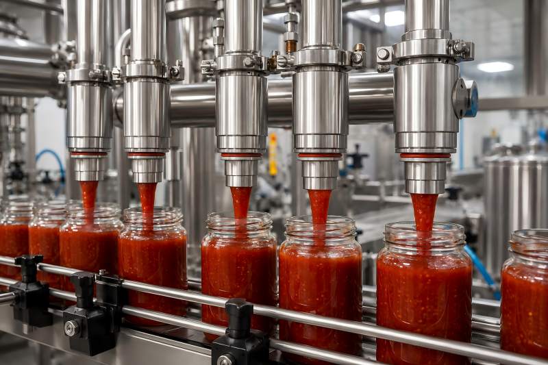 What Type of Filling Nozzle Is Best for Thick Sauces