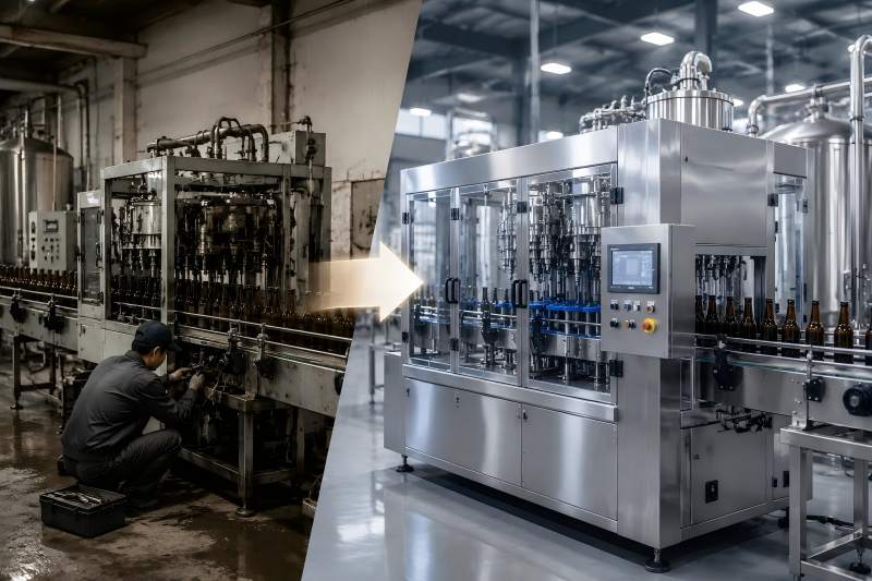 When Should a Brewery Upgrade Its Beer Filling Line