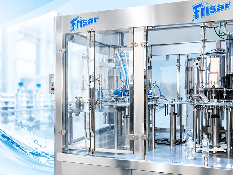 3,000 BPH Bottled Water Line Upgrade for FRISAR in Mexico