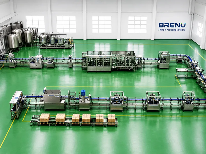 6,000 BPH Premium Sparkling Water Line