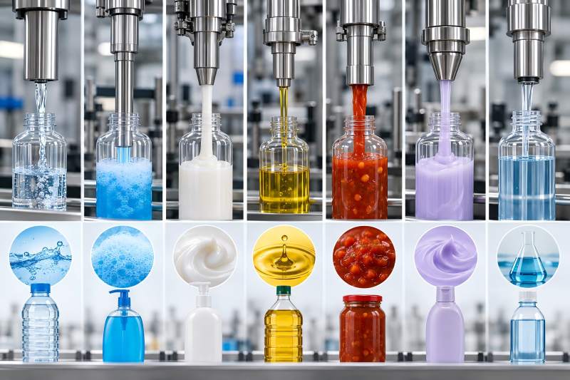 Choose a Filling Nozzle for Different Liquid Products