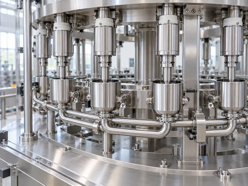 Cleaning cups beneath filling valves connected to return pipework
