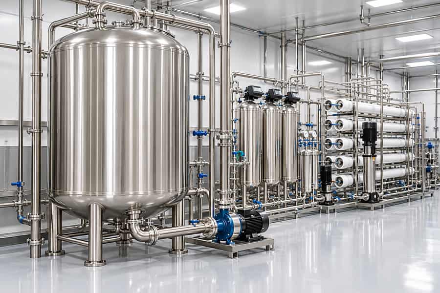 Treated Water Storage Buffer Tank Treated Water Storage Buffer Tank